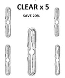 Mic+Tight - CLEAR FIVE PACK